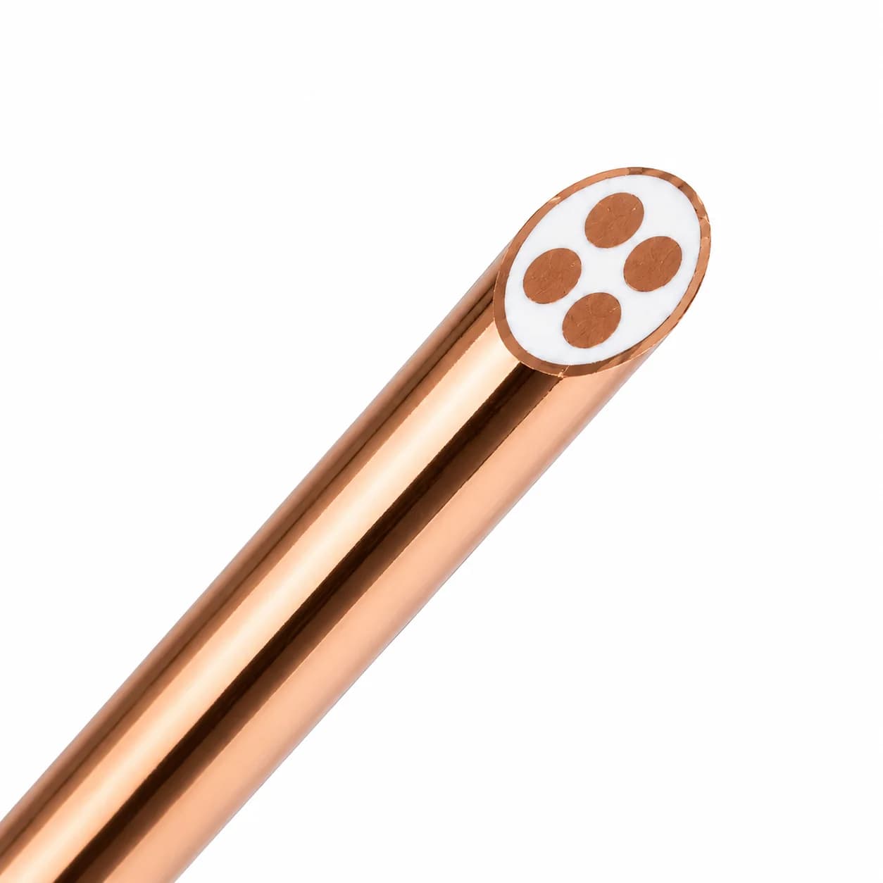 BTTZ rigid mineral insulated MI cable with copper sheath for fireproof power supply.