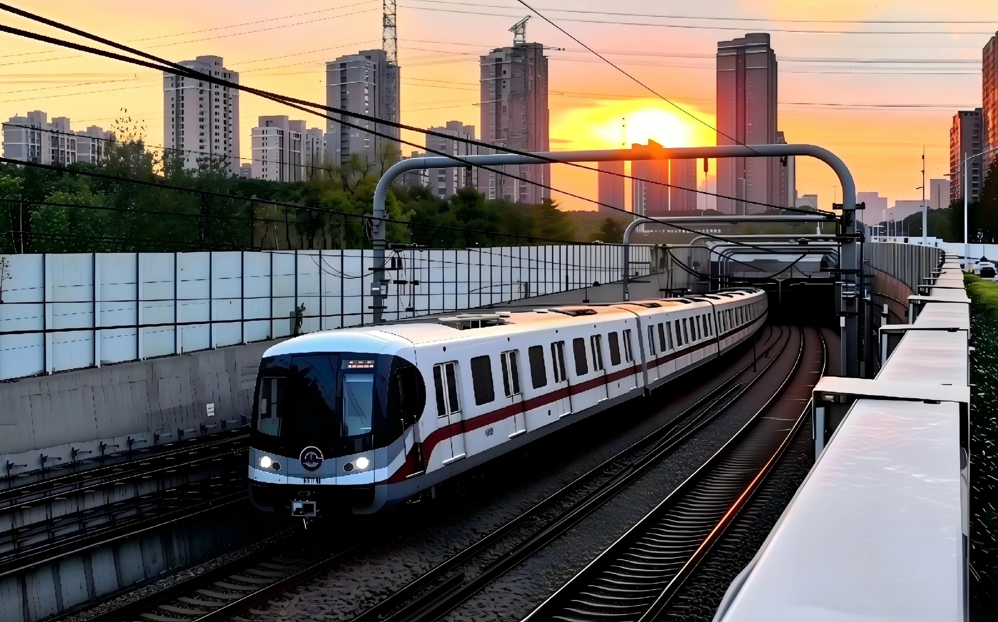 Hongce Cable XLPE power cable supplied for the Hangzhou Metro rail transit project