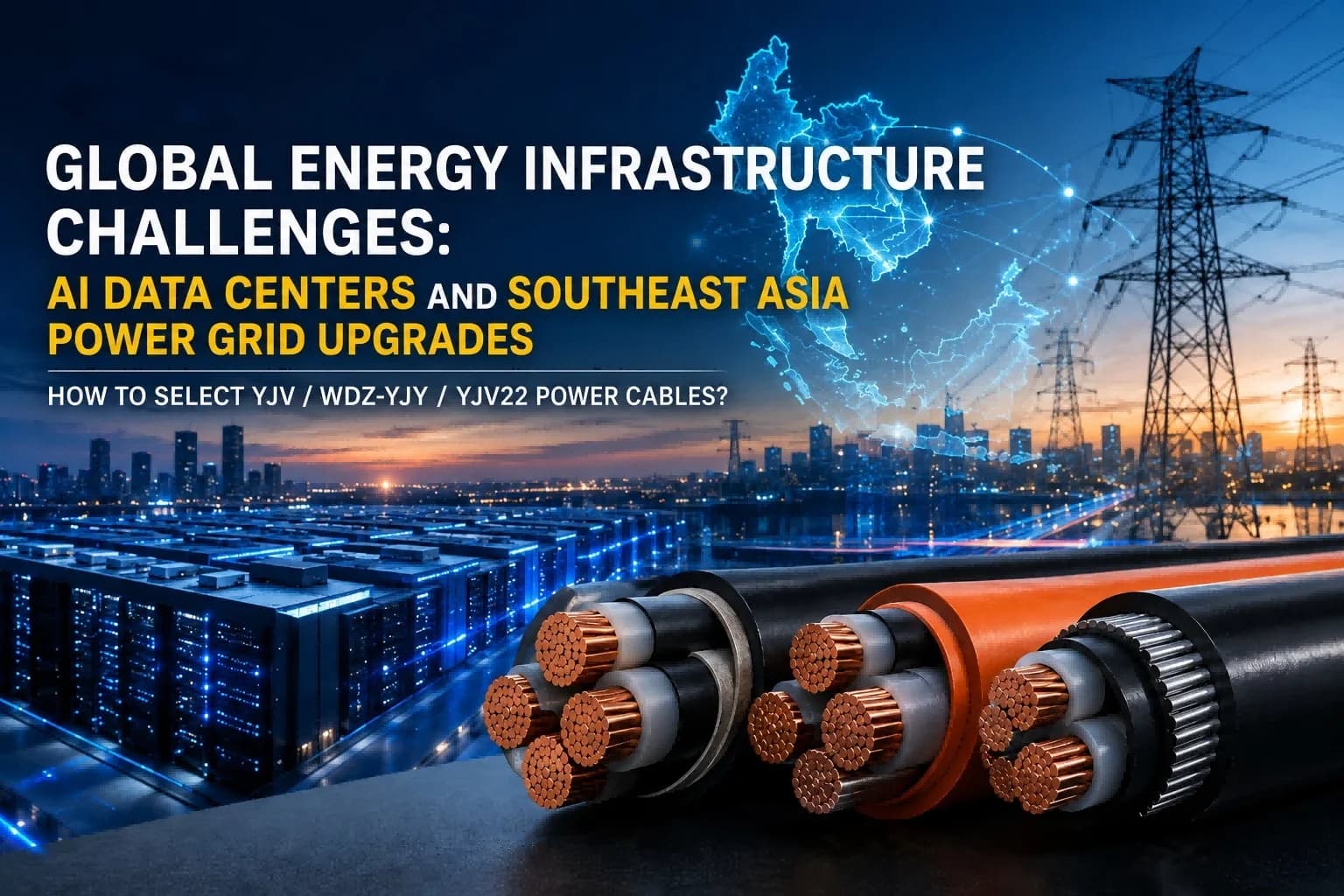 GLOBAL ENERGY INFRASTRUCTURE CHALLENGES: AI DATA CENTERS and SOUTHEAST ASIA POWER GRID UPGRADES