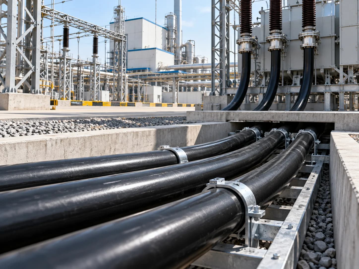Suitable for high-voltage power supply systems in industrial facilities and manufacturing plants.