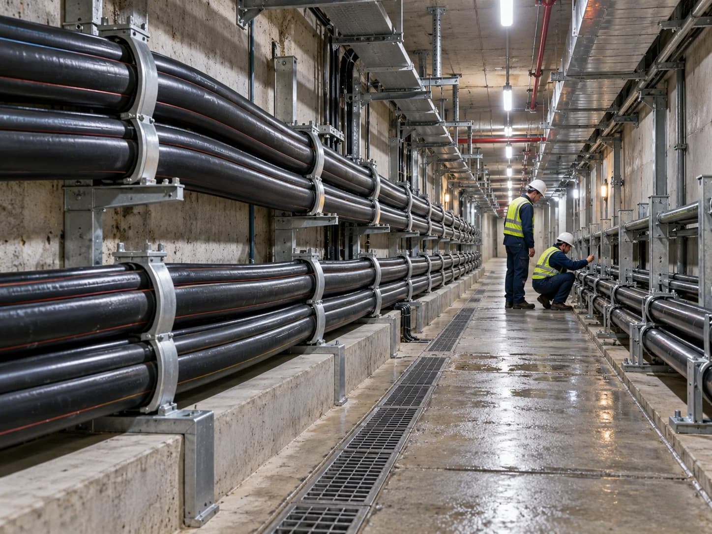Hongce Cable-YJY 0.6/1kV Copper Conductor XLPE Insulated PE Sheathed Power Cable-underground cable tunnel and urban power network installation for reliable energy distribution